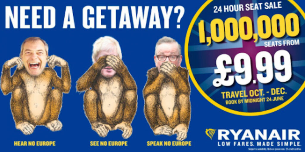 Ryanair ad