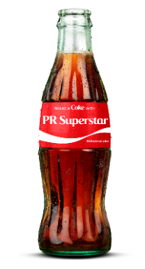 Coca Cola personalised bottle