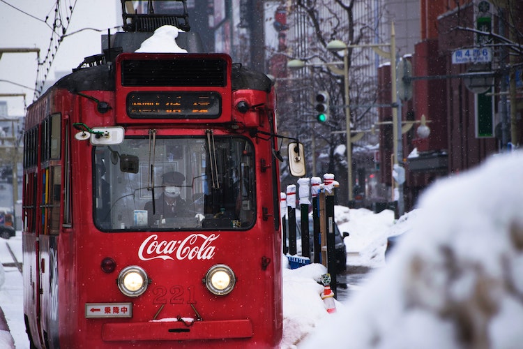 Coca Cola tram