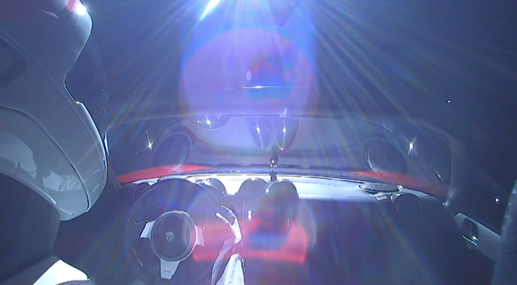 Tesla Space Trip