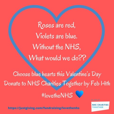 Love the NHS Valentine's charity campaign