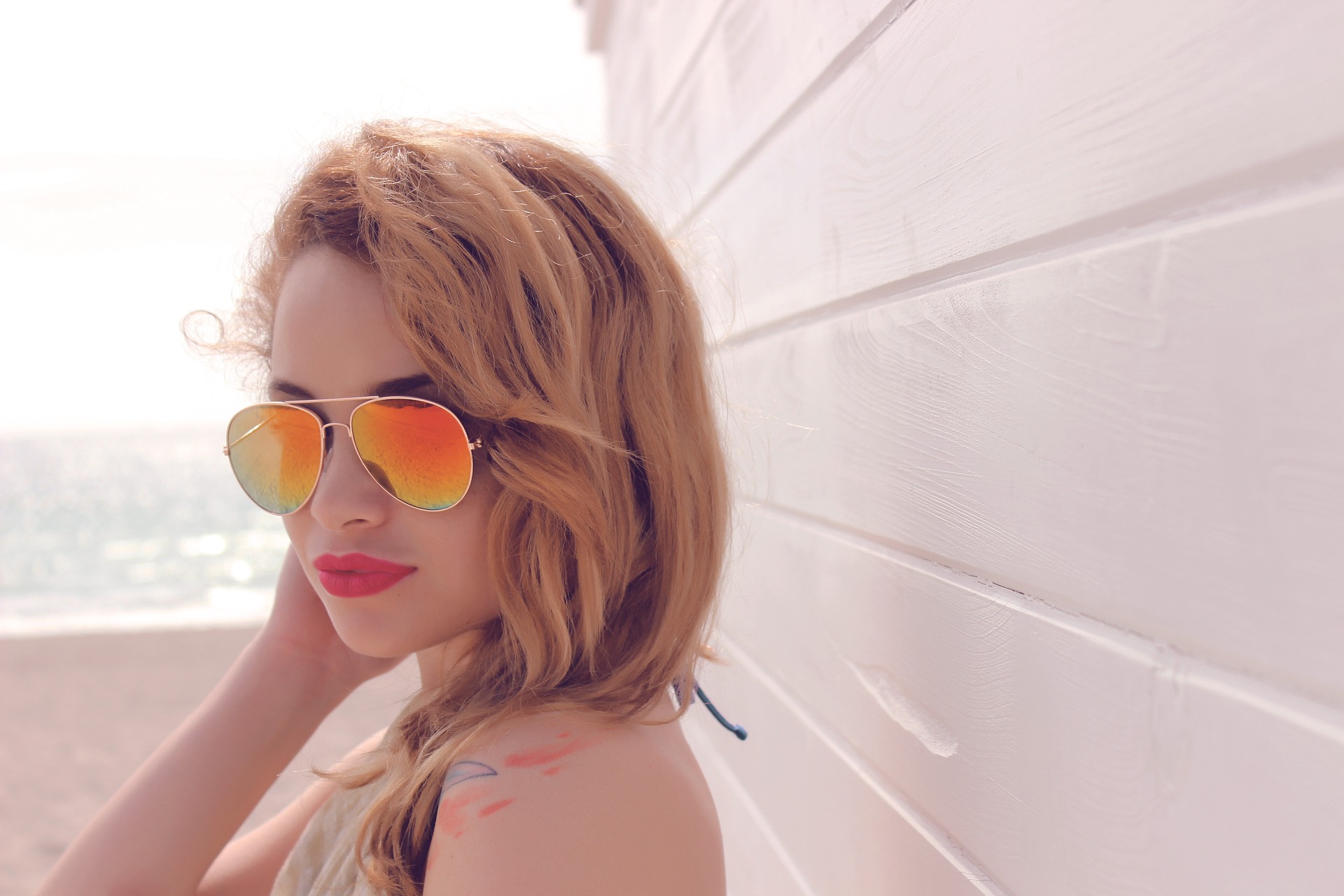 Girl in sunglasses