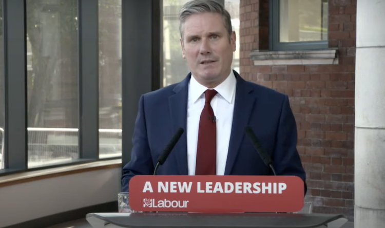 Labour Party Leader Keir Starmer