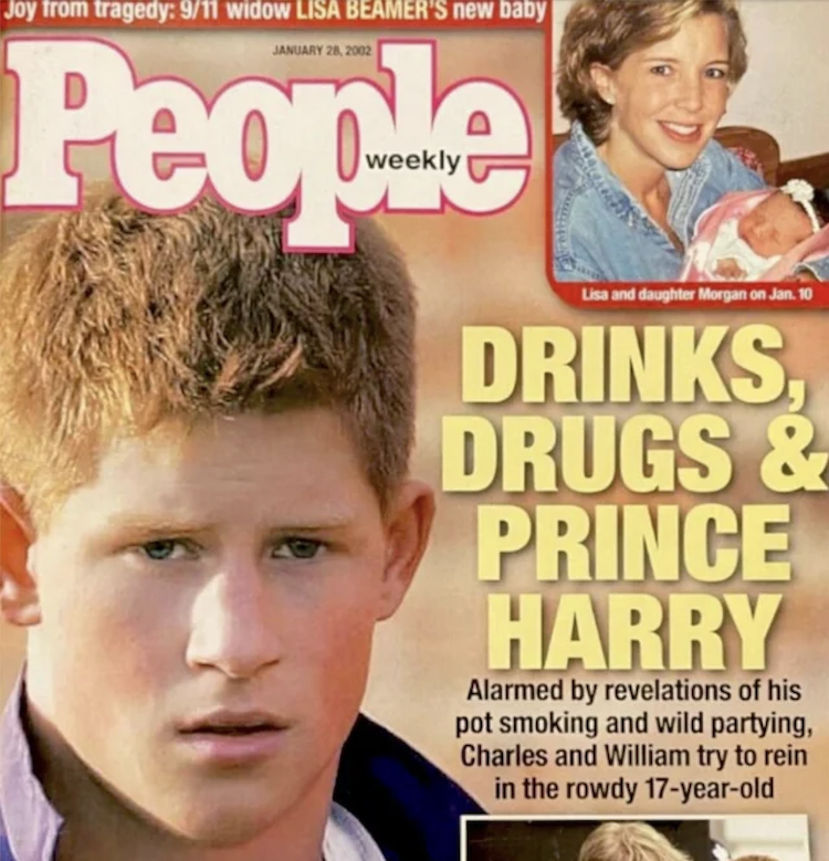 Prince Harry cover People Magazine